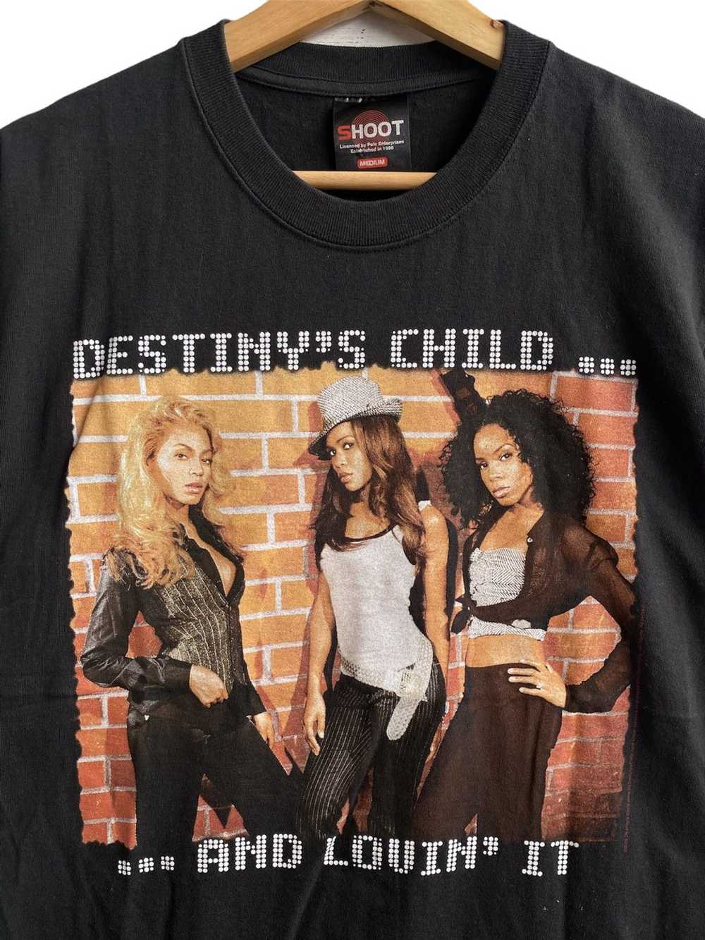 Beyonce × Rap Tees × Vintage Vintage Destiny's Ch… - image 5