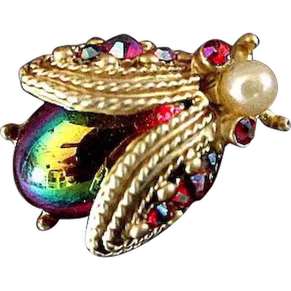 Dodds Jewelry Beetle Pin - image 1