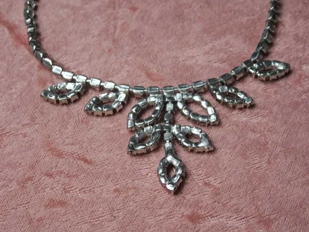 GORGEOUS Art Deco Necklace,20s Flapper Era Paste … - image 3