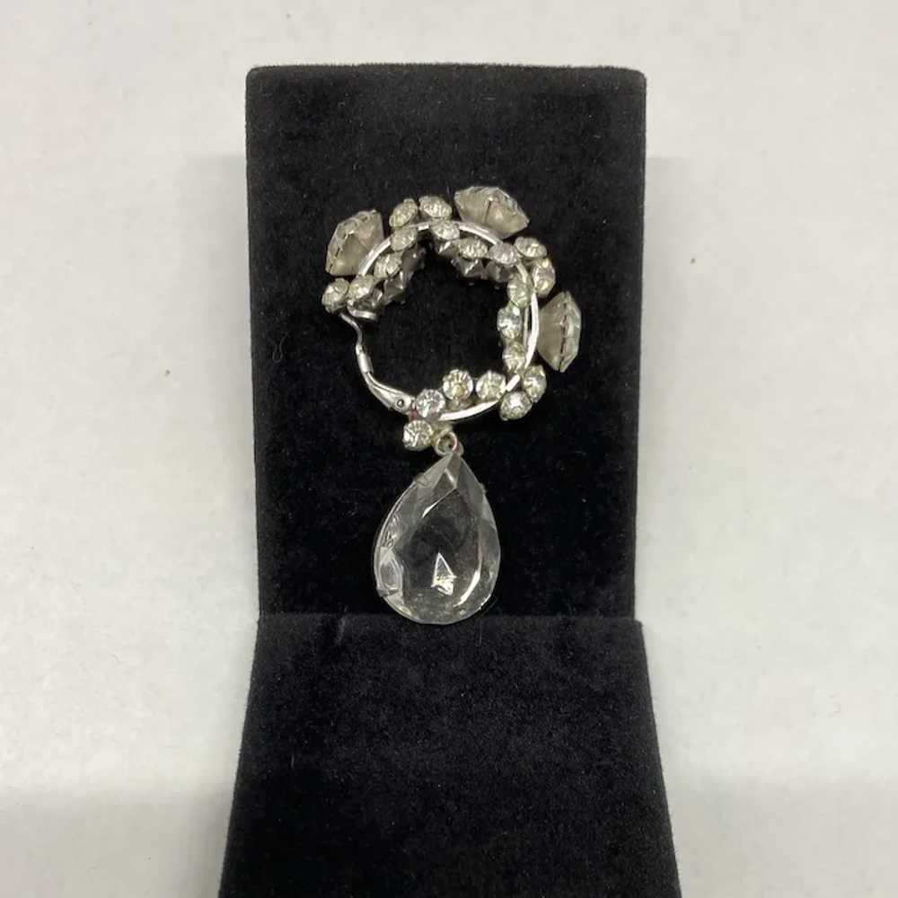 Kenneth J Lane (K.J.L.) Huge Crystal drop earring… - image 10