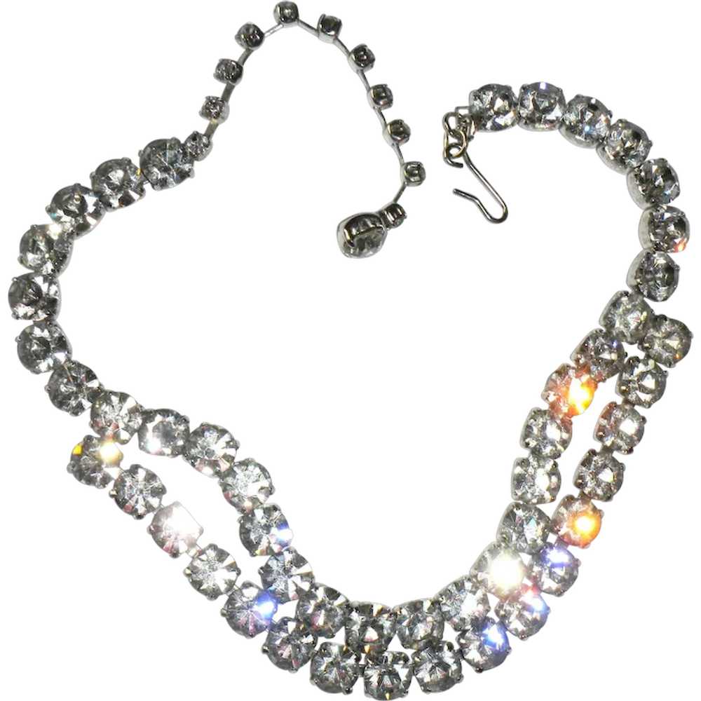 Sparkling Crystal Rhinestone Necklace - image 1