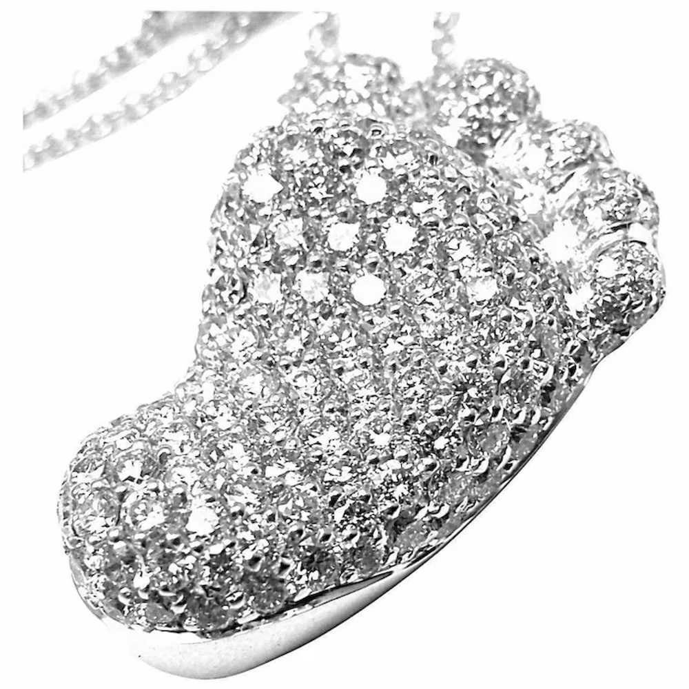 New! Authentic Pasquale Bruni 18k White Gold Diam… - image 5