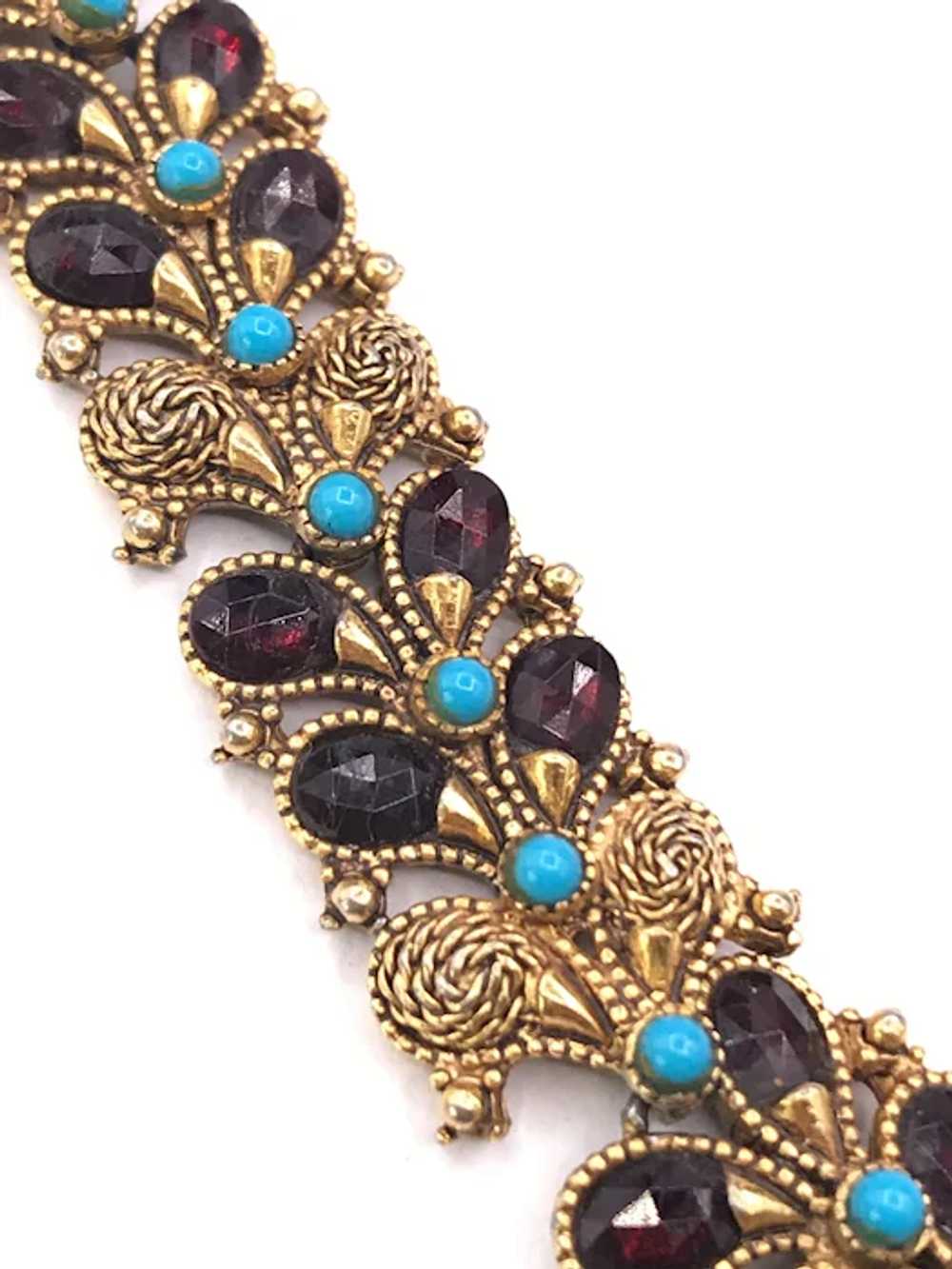 Vintage Florenza Link Bracelet - image 4