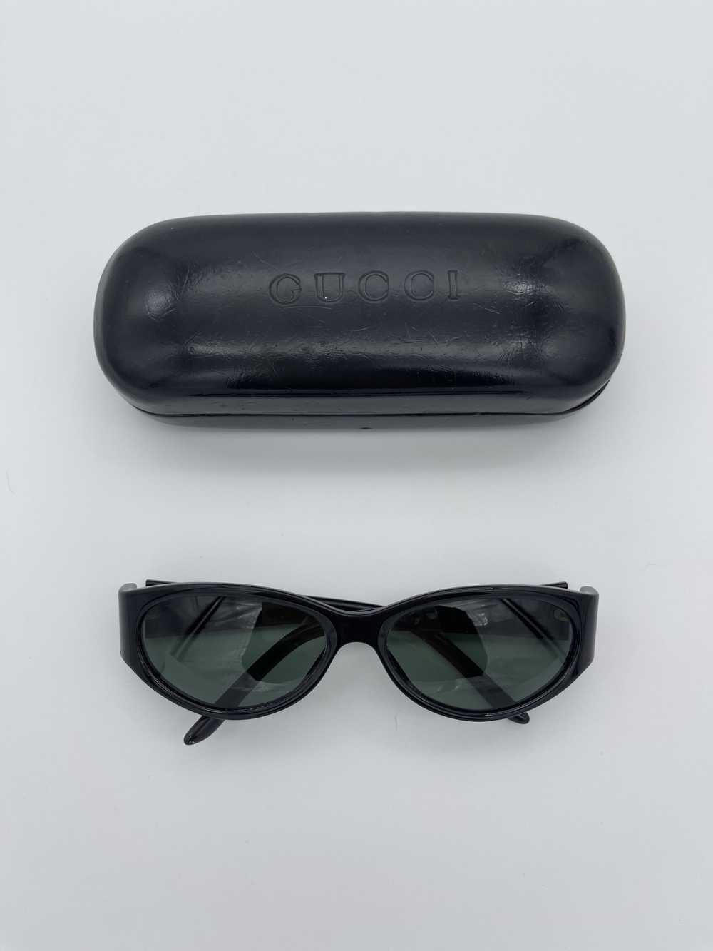 Gucci Rare Vintage Gucci Black Sunglasses Gem