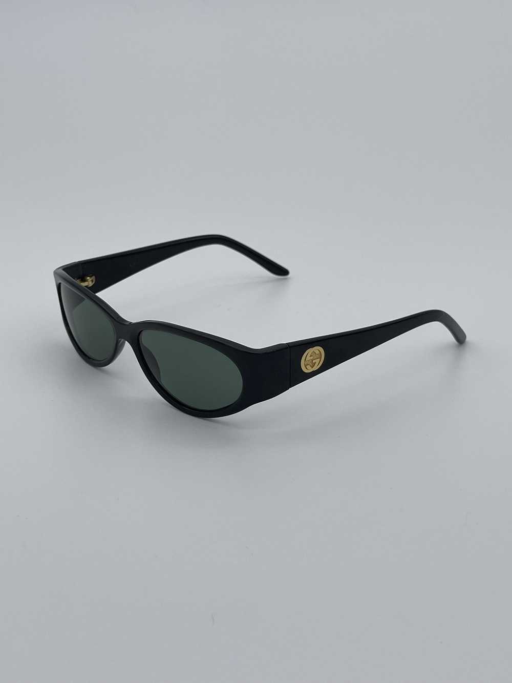 Gucci Rare Vintage Gucci Black Sunglasses - image 3