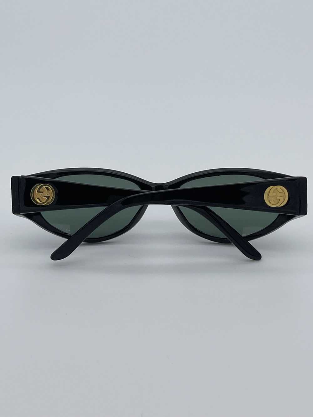 Gucci Rare Vintage Gucci Black Sunglasses - image 6