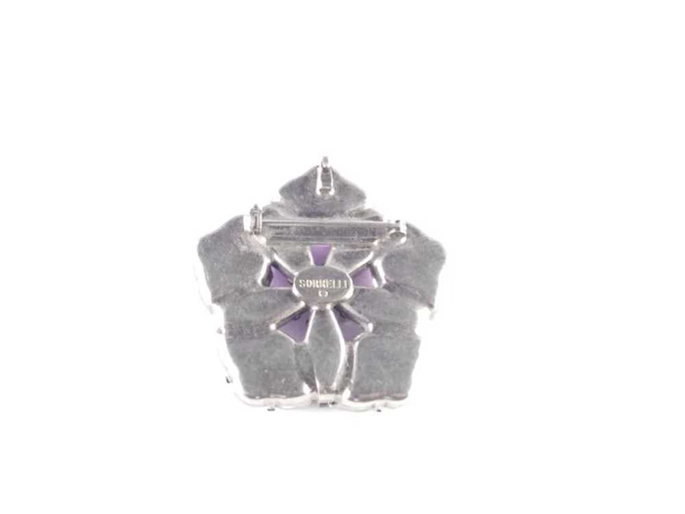 Sorrelli Rhinestone Brooch Pin Pendant - image 4