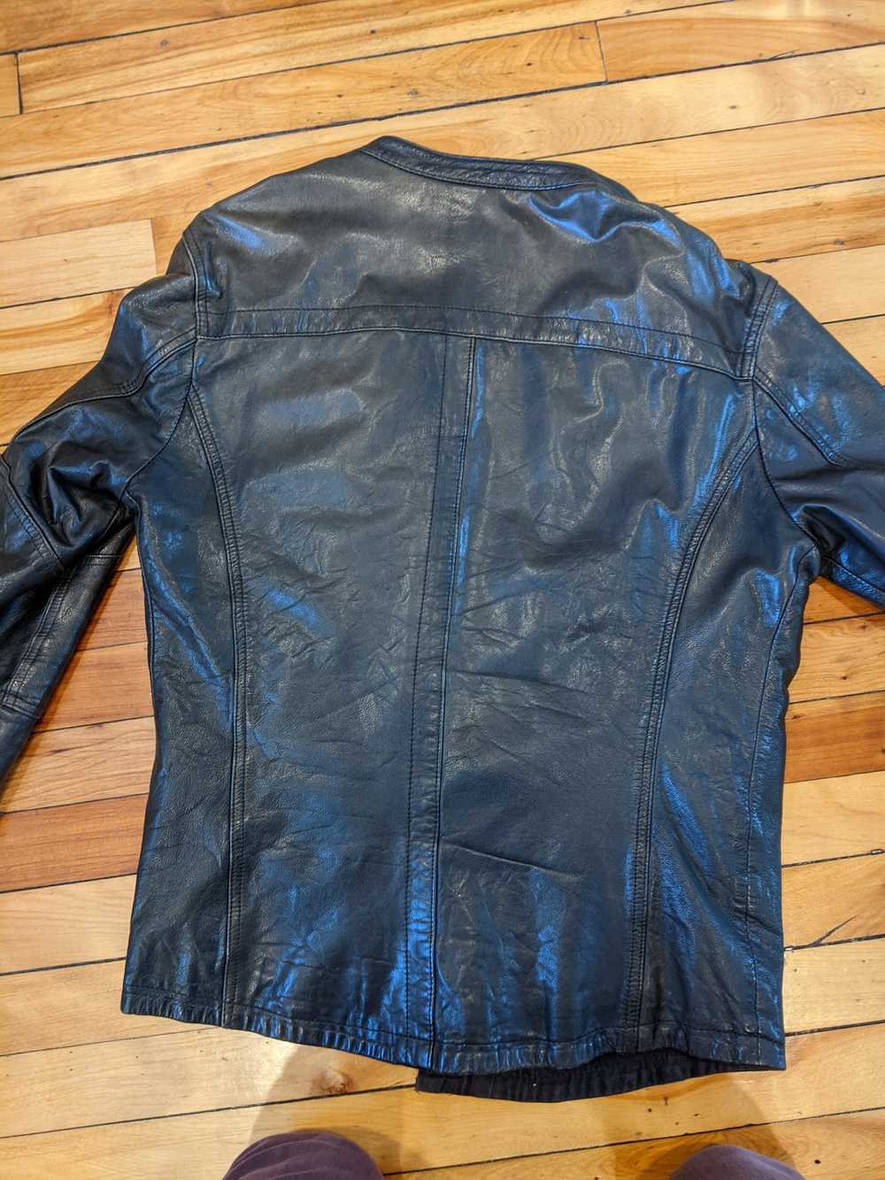 Allsaints Allsaints Spitafields Leather Jacket - image 4