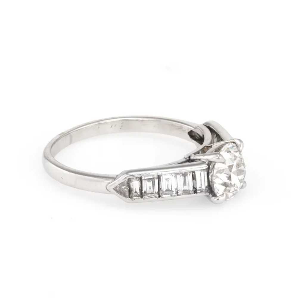 Cartier Vintage Diamond Engagement Ring 900 Plati… - image 2