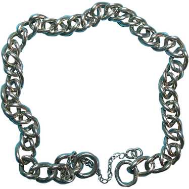 Vintage English Sterling Silver Charm Bracelet