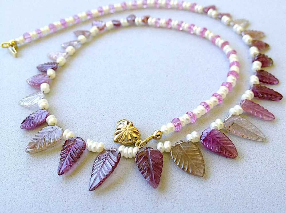 Pink Tourmaline Necklace - 7.15 Carats – Octavia Elizabeth