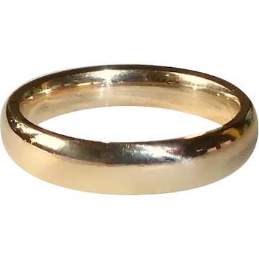 Classic 14k Yellow Gold Band Ring