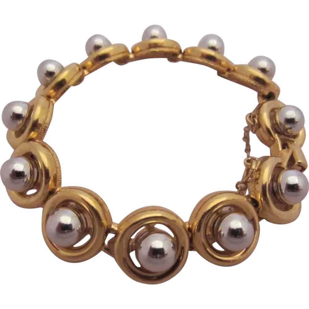 D'ORLAN Versatile Goldtone and Silvertone Bracelet - image 1