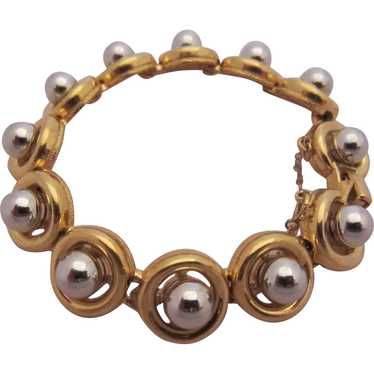 D'ORLAN Versatile Goldtone and Silvertone Bracelet - image 1