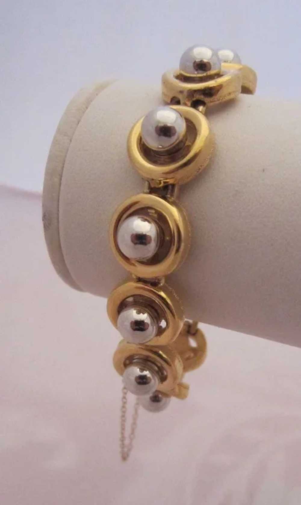 D'ORLAN Versatile Goldtone and Silvertone Bracelet - image 3