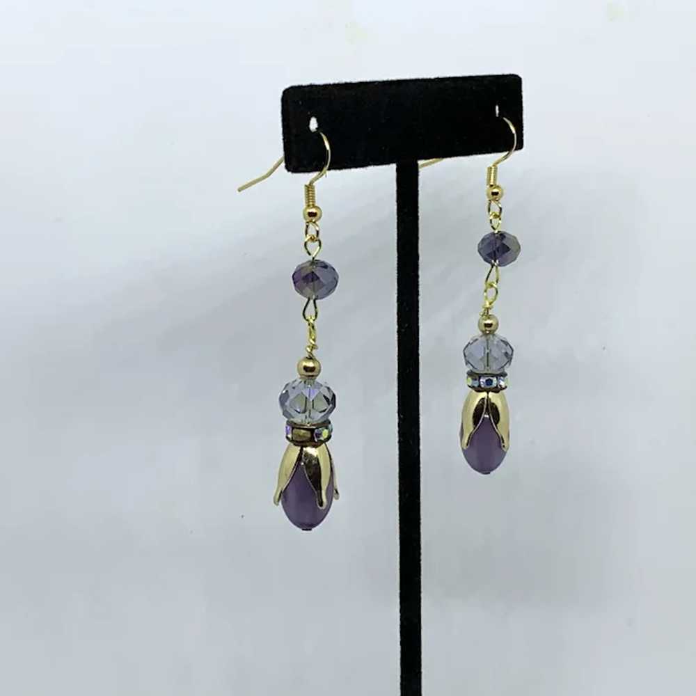 Earrings from Upcycled/repurposed Vintage Jewelry… - image 3