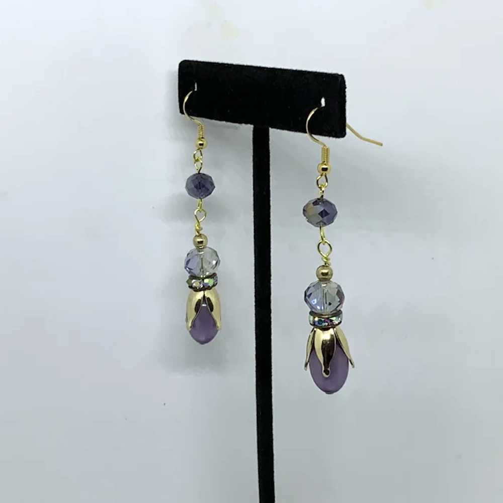 Earrings from Upcycled/repurposed Vintage Jewelry… - image 4