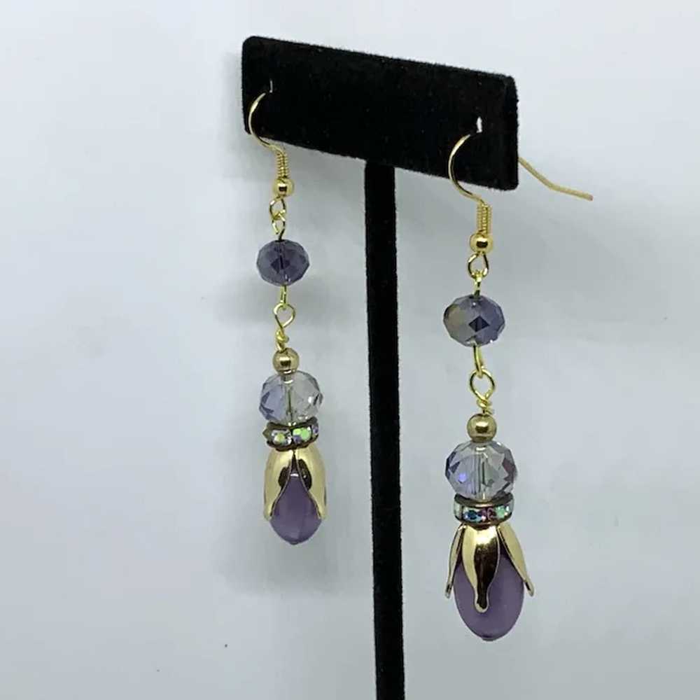 Earrings from Upcycled/repurposed Vintage Jewelry… - image 5