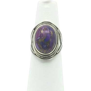 Mojave Purple Turquoise Ring - Sterling Silver - image 1