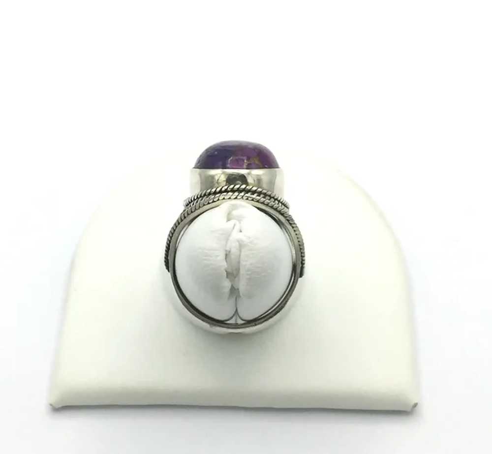 Mojave Purple Turquoise Ring - Sterling Silver - image 4