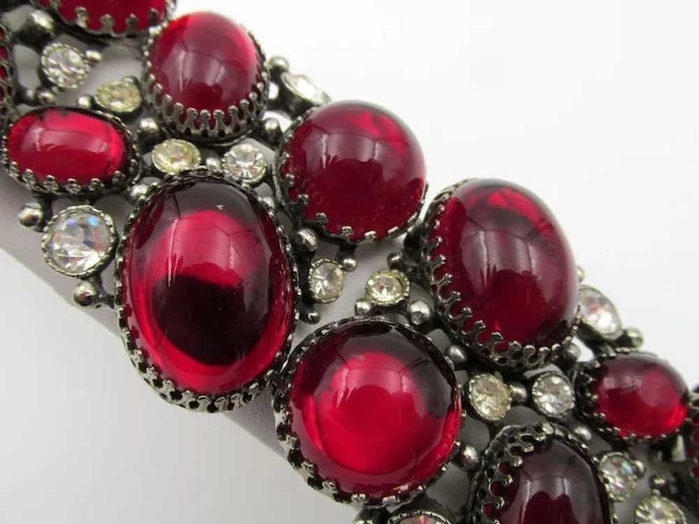Huge Bead Old Plastic Bracelet Vintage - Ruby Lane