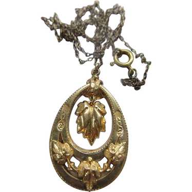 Antique Victorian Gold Fill Necklace - image 1