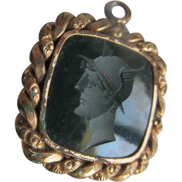 Victorian Carved Intaglio Watch Fob