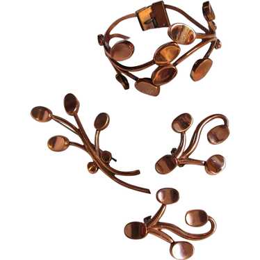 Renoir "Topkapi" Solid Copper Design Bracelet, Bro