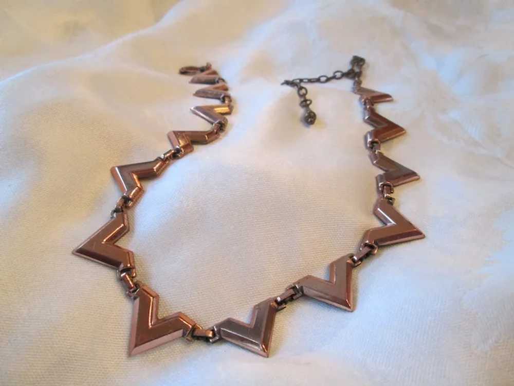 Renoir "Voodoo" Copper Necklace, Clasp Bracelet, … - image 5