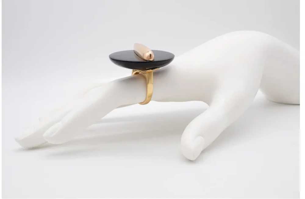 Giorgio Facchini 2012 Italy sculptural ring in 18… - image 7
