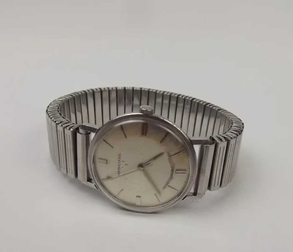 Longines Gents Stainless Steel Wrist Watch c1970’s - image 3