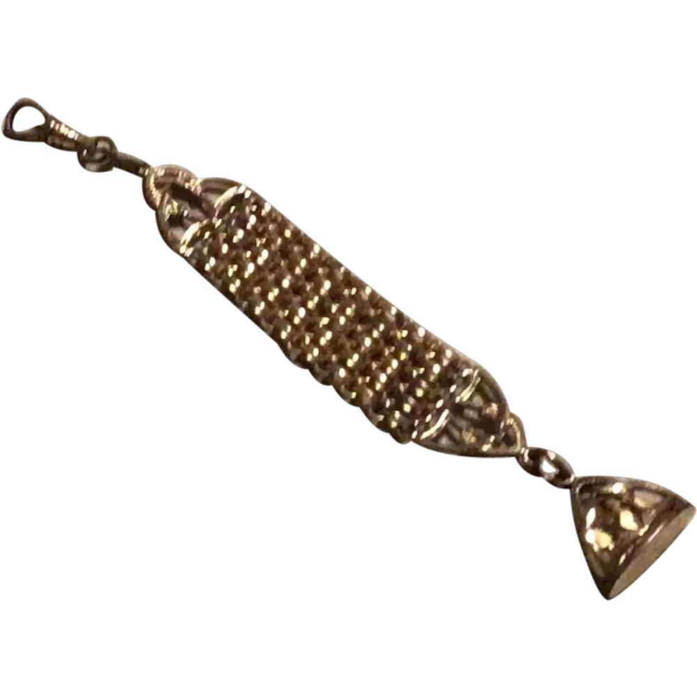 Victorian Gold Filled Watch Fob Chain - image 1
