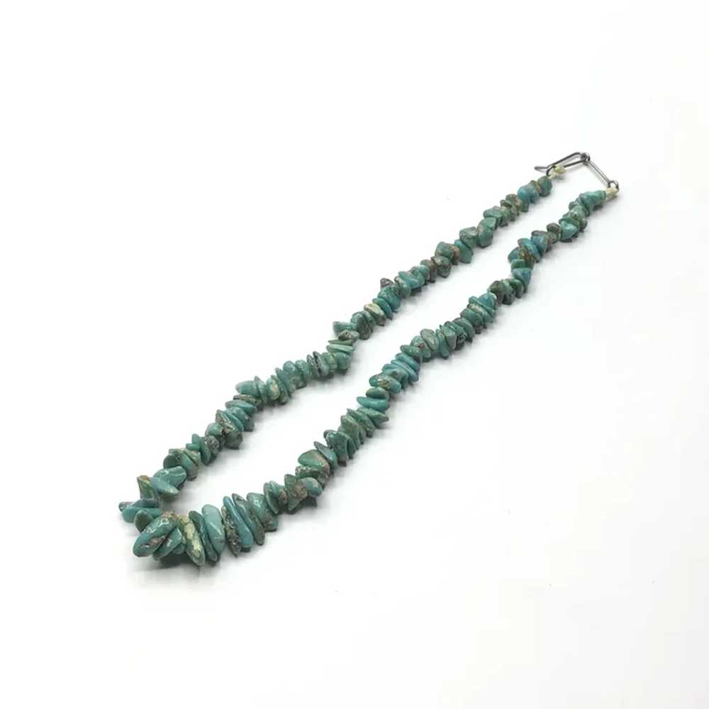 Turquoise Nugget Necklace - image 3