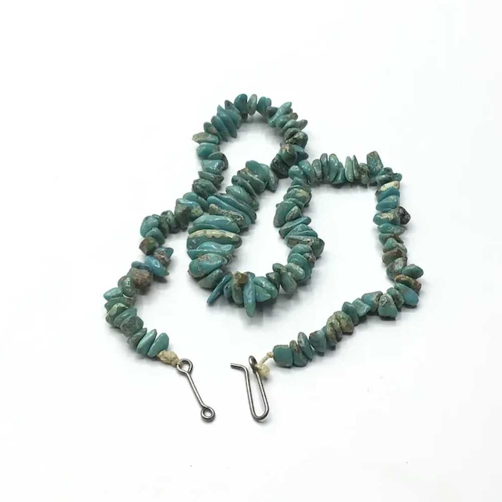Turquoise Nugget Necklace - image 5