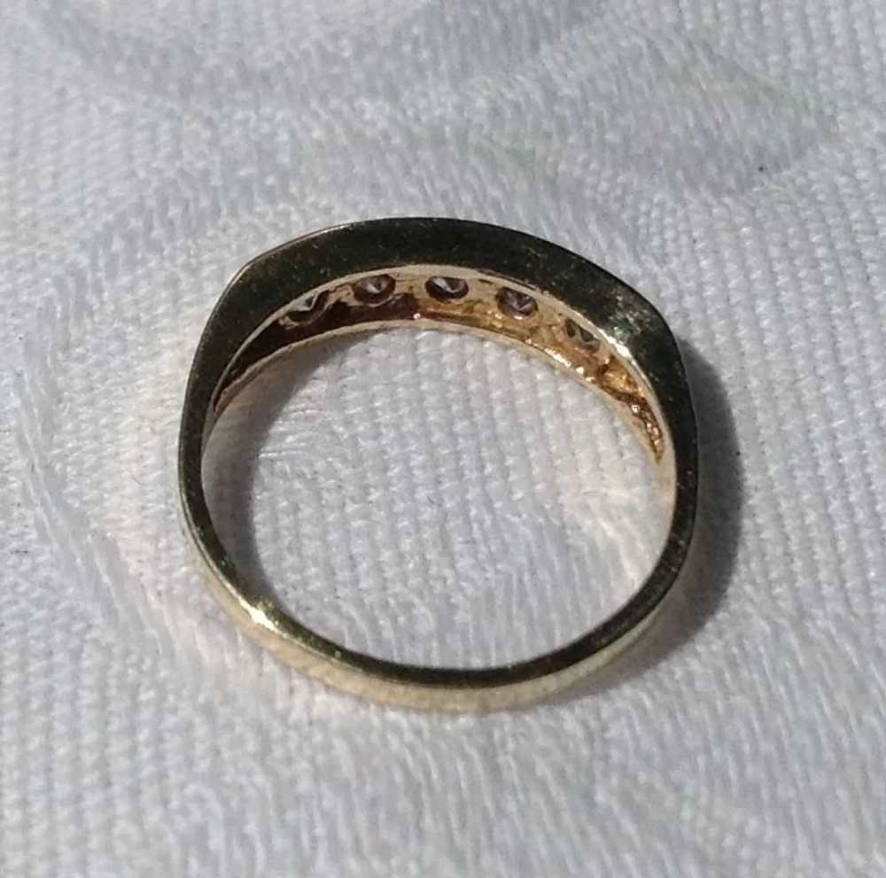 Gold Filled Paste Baby Ring - image 2