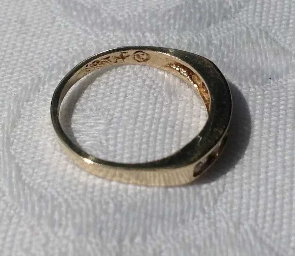 Gold Filled Paste Baby Ring - image 3