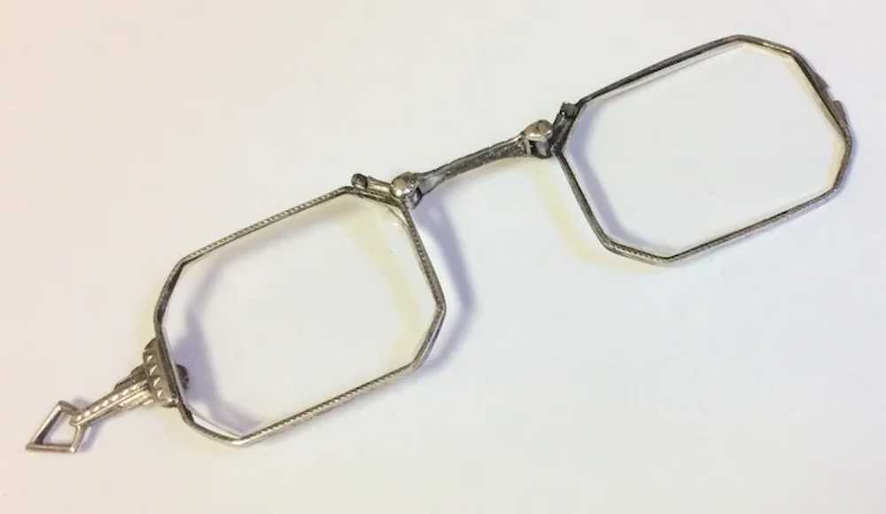 Victorian Sterling Silver Lorgnette Opera Glasses… - image 8