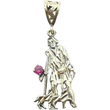 .25 ct Lab Ruby St. Lazarus The Good Shepherd Stic