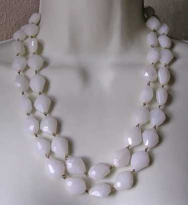 Vintage 1950's West German Lucite Double Strand F… - image 1