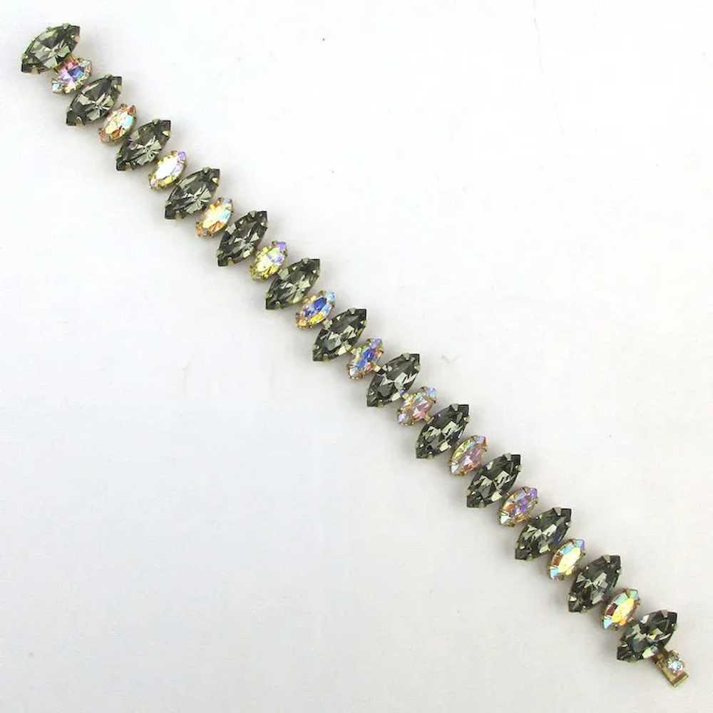 Really Nice Vintage Crystal Rhinestone Bracelet - image 2