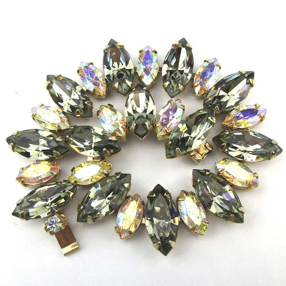 Really Nice Vintage Crystal Rhinestone Bracelet - image 3