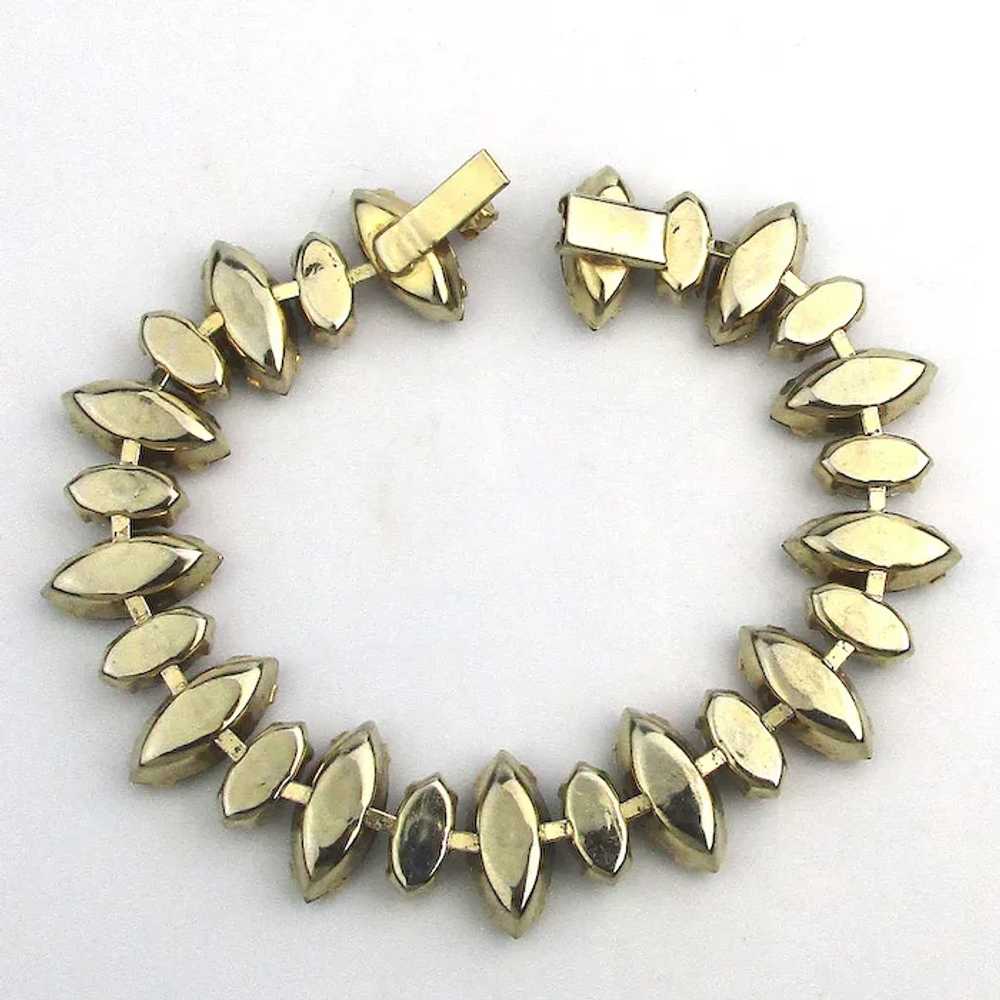 Really Nice Vintage Crystal Rhinestone Bracelet - image 5