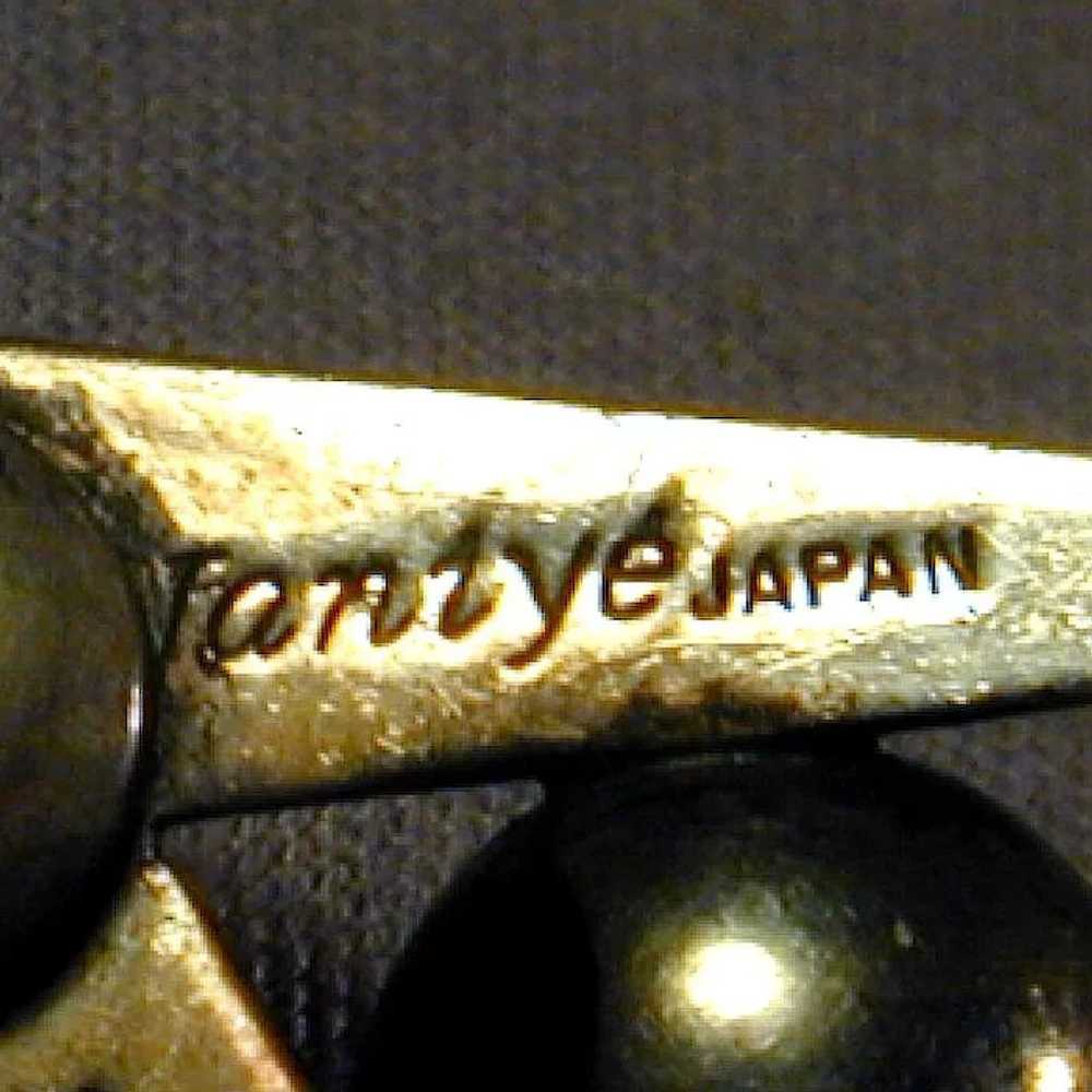Signed Modernist Sterling Silver Earrings JANIYE - image 5