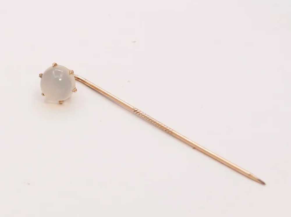 Victorian Moonstone Stick Pin - image 3