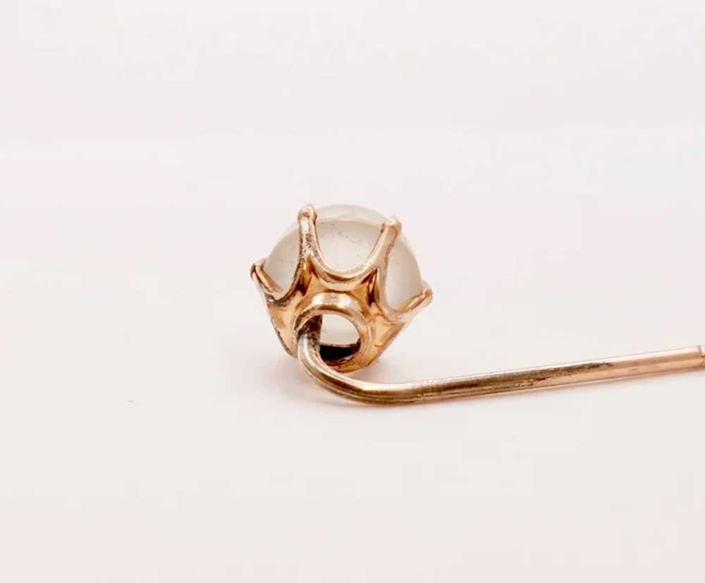 Victorian Moonstone Stick Pin - image 6