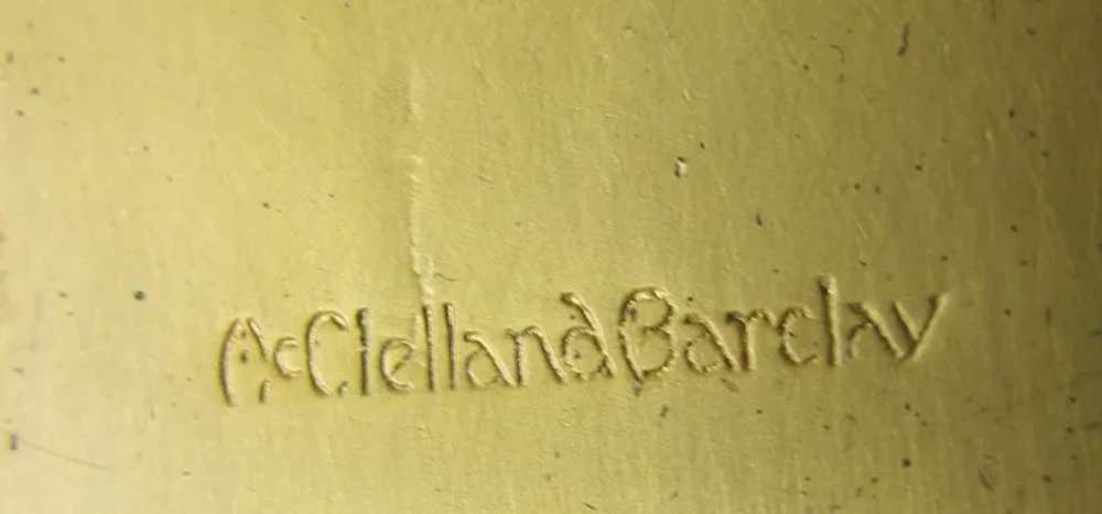 Vintage McClelland Barklay 1940's Goldtone Pin Wi… - image 8