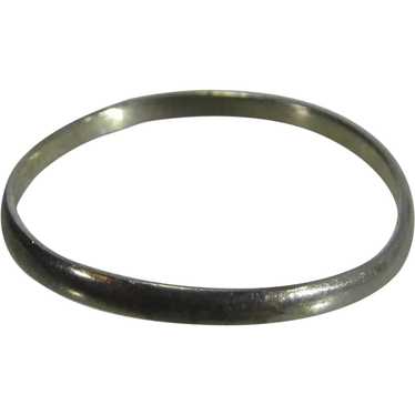 Sterling Silver Simple Plain Band
