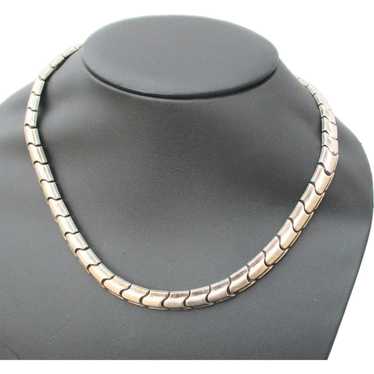 Sterling Silver Segmented Chain Necklace