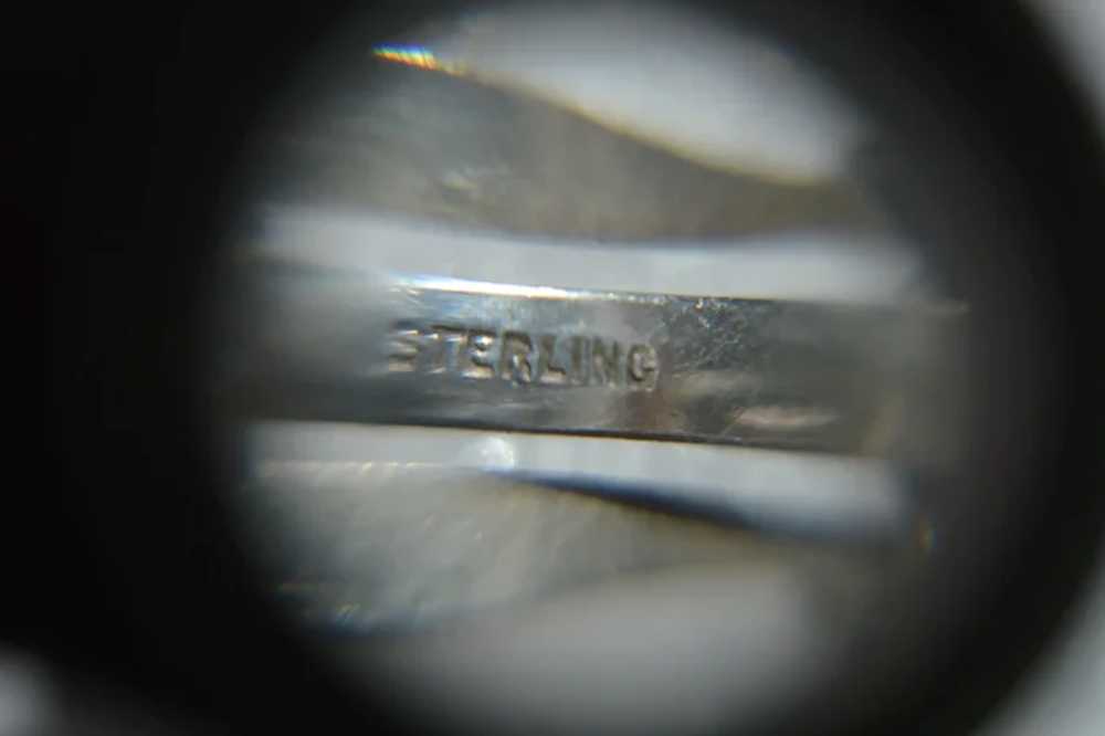 LEWITTES Mid-Century Modern Sterling Earrings - image 10