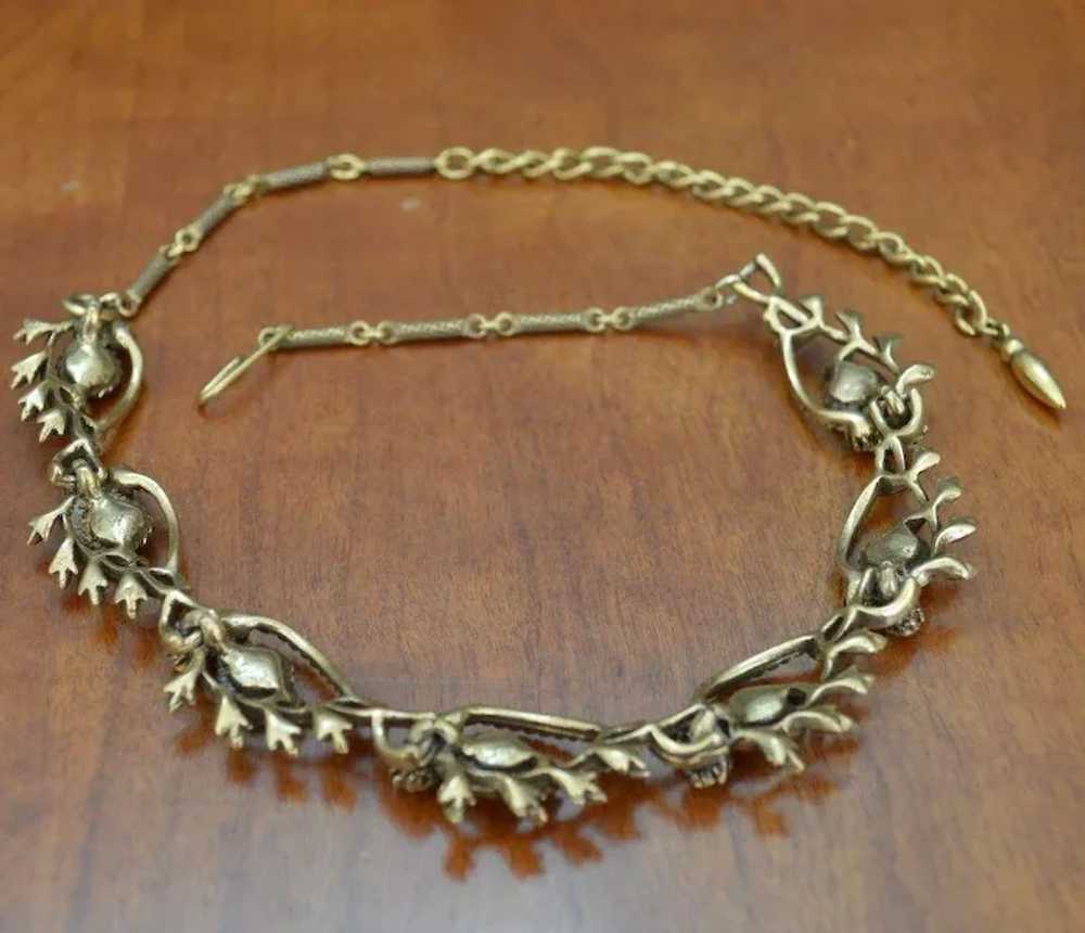 CORO Vintage Necklace and Bracelet Set - image 3